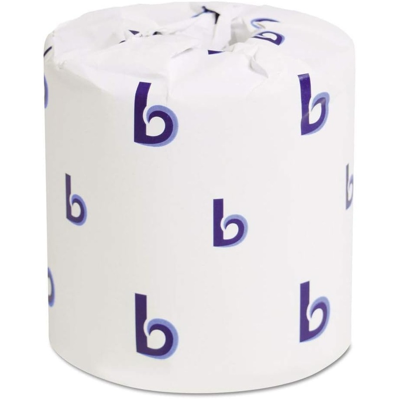 Boardwalk B6180 125 ft. 2-Ply Septic Safe Toilet Tissue – White (500 Sheets/Roll, 96 Rolls/Carton) | Bigbigmart.com