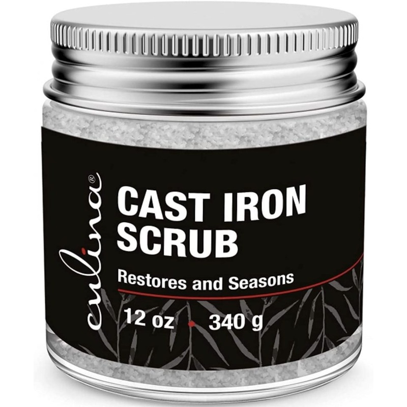 Culina Cast Iron Cleaning & Restoring Scrub Removes Rust 340g | Bigbigmart.com