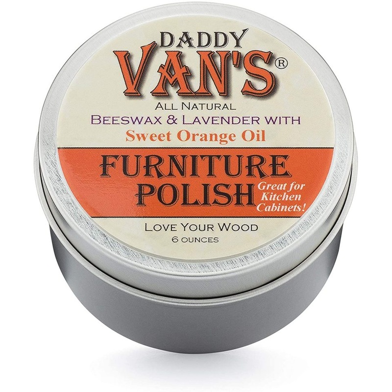 Daddy Van’s All Natural Lavender & Sweet Orange Oil Beeswax Furniture Polish | Bigbigmart.com