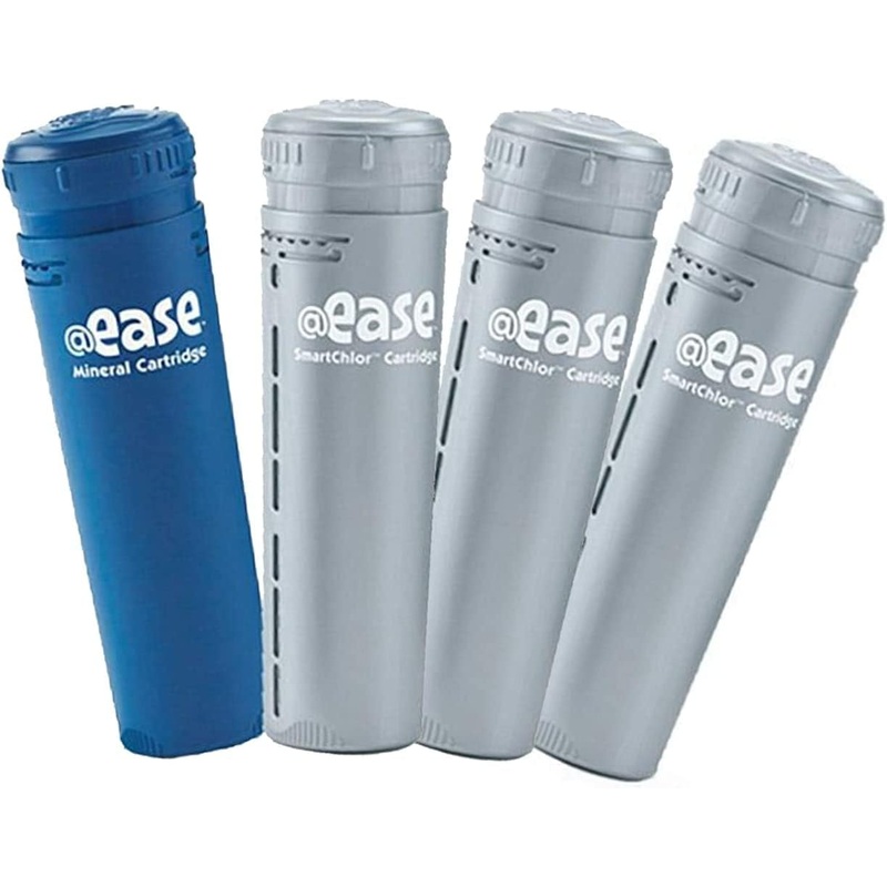 FROG @Ease Mineral Cartridge + SmartChlor Cartridges for Marquis, Caldera, Artesian & Hot Springs Spas – Hot Tub Sanitizer, CYA Free, for up to 600 Gallons | Bigbigmart.com