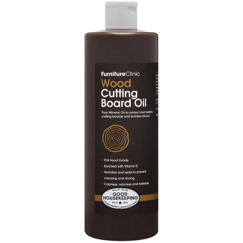 Furniture Clinic Cutting Board Oil | Food Safe Mineral Oil 17 oz | Bigbigmart.com