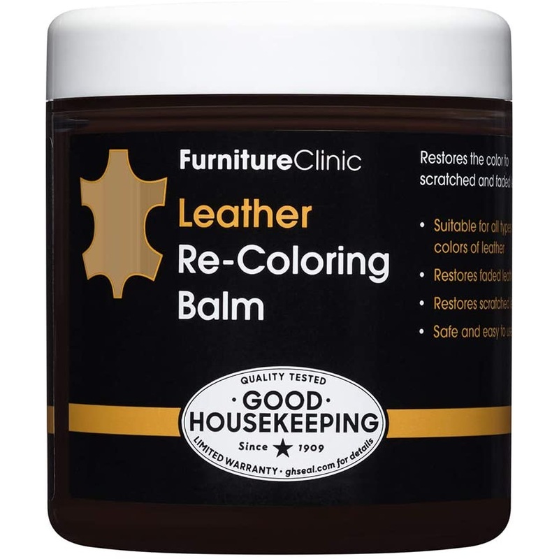 FurnitureClinic Leather Recoloring Balm (8.5 fl oz) – Leather Color Restorer | Bigbigmart.com