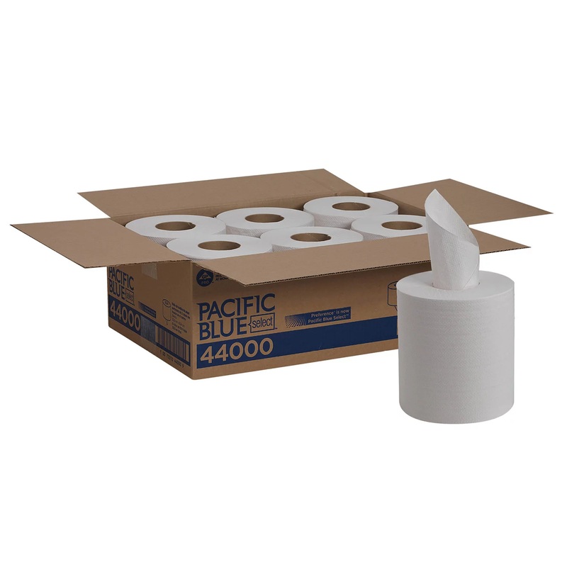 Georgia Pacific Professional Pacific Blue Select 2-Ply Center-Pull Perf Wipers, 8 1/4 x 12 (520/roll, 6 rolls) | Bigbigmart.com