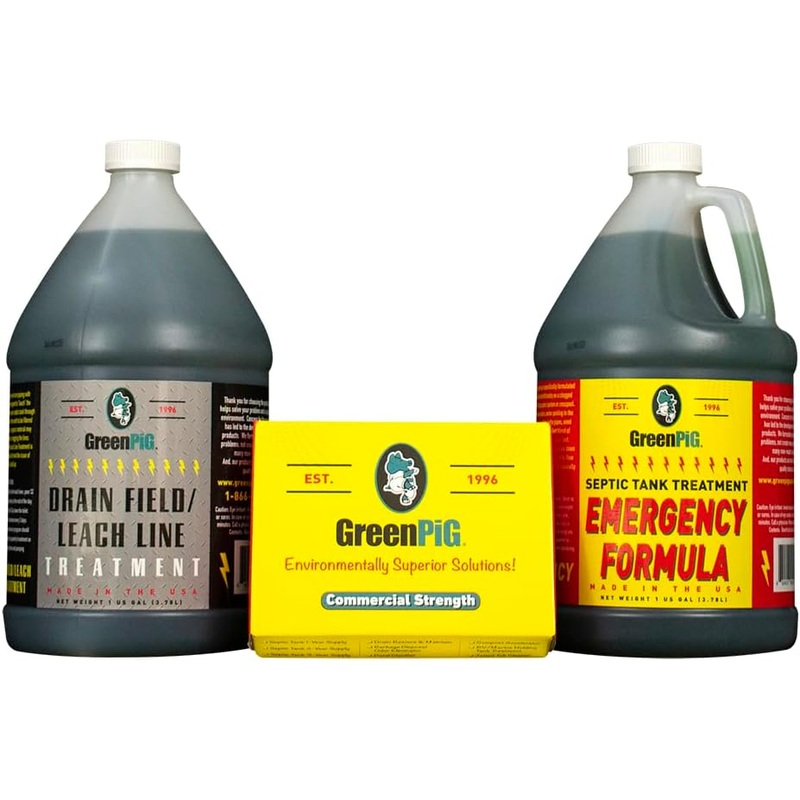 Green Pig Emergency Septic Tank & Drain Field Kit | Bigbigmart.com