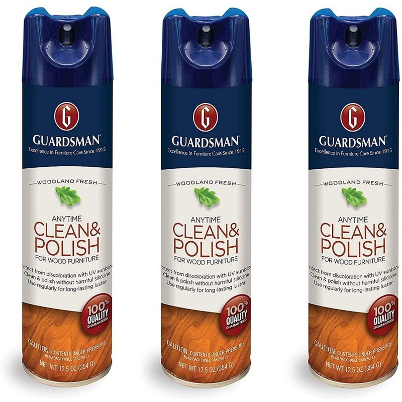 Guardsman Clean & Polish For Wood Furniture – Woodland Fresh – 12.5 oz 3 pack | Bigbigmart.com