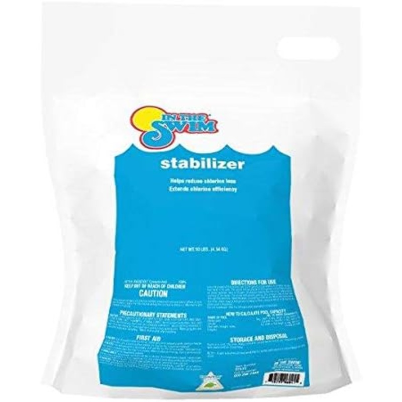 In The Swim Stabilizer and Conditioner – Increase Chlorine Sanitizier Efficiency – 100% Cyanuric Acid – 10 Pound | Bigbigmart.com