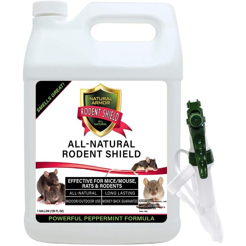 Natural Armor Peppermint Repellent for Mice/Mouse, Rats & Rodents 128 OZ Gallon | Bigbigmart.com
