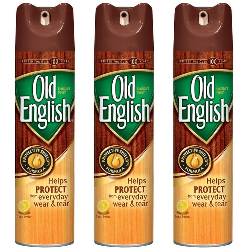 Old English Furniture Polish Spray, Lemon 12.50 oz (Pack of 3) | Bigbigmart.com