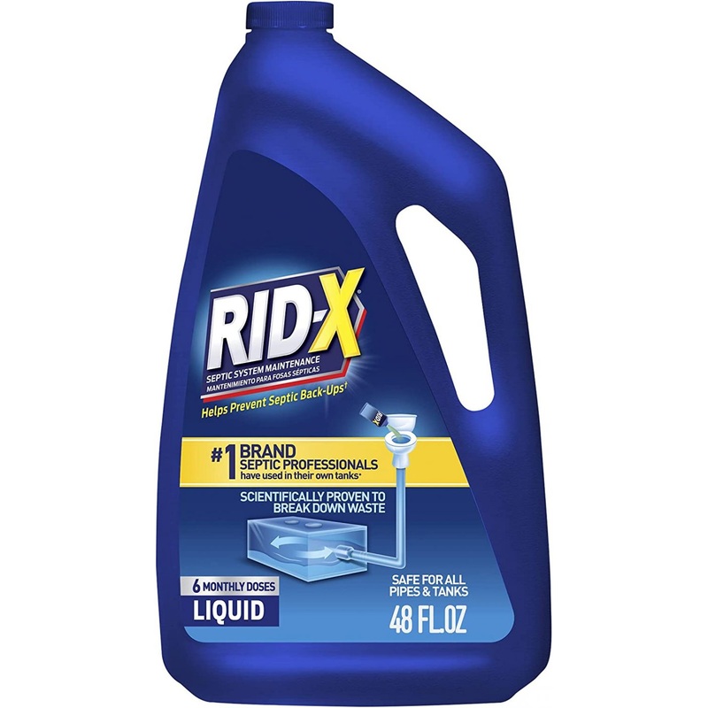 RID-X Septic Treatment, 6 Month Supply Of Liquid, 48 oz | Bigbigmart.com