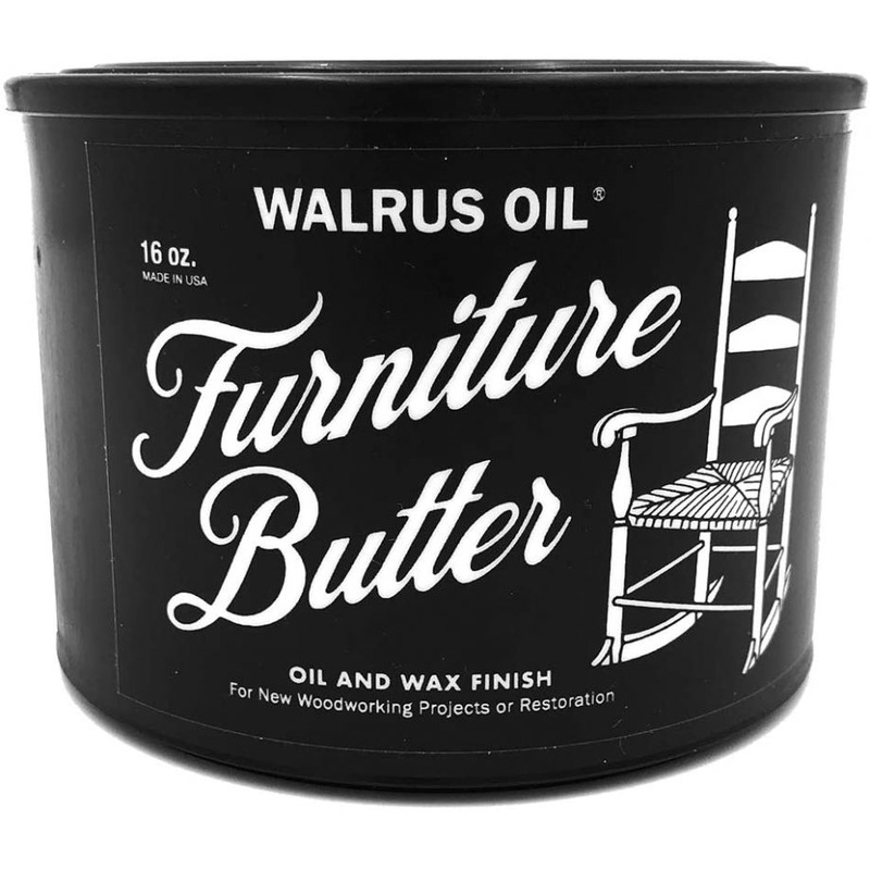WALRUS OIL – Furniture Butter – Oil and Wax Finish 100% Plant Based, 16oz | Bigbigmart.com