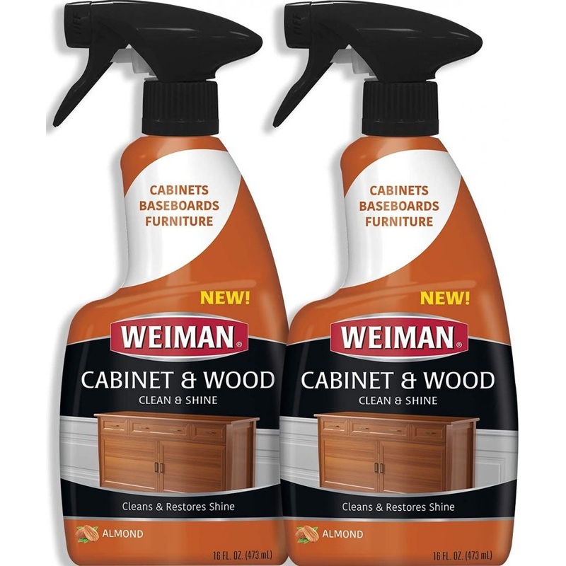 Weiman Furniture Polish & Wood Cleaner Spray – 16 Ounce (2 Pack) | Bigbigmart.com