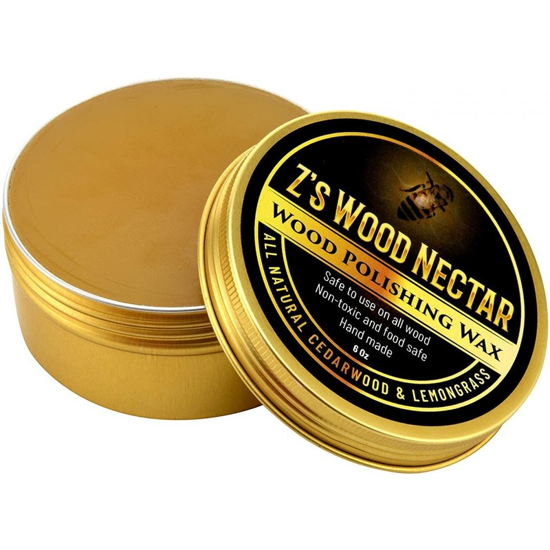 Z’s Wood Nectar All Natural Beeswax Furniture Polish & Conditioner (6oz) | Bigbigmart.com