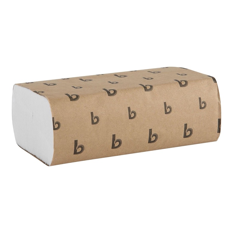 Boardwalk 6200 Multifold Paper Towels, White, 9 x 9 9/20, 250 Towels/Pack, 16 Packs/Carton | Bigbigmart.com