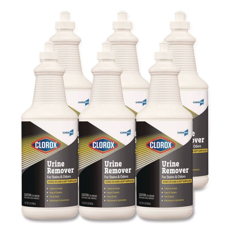 Clorox CLO31415 32 oz. All-Purpose Cleaner Disinfectant Urine Remover for Stains and Odors, Pull Top Bottle (6/Carton) | Bigbigmart.com