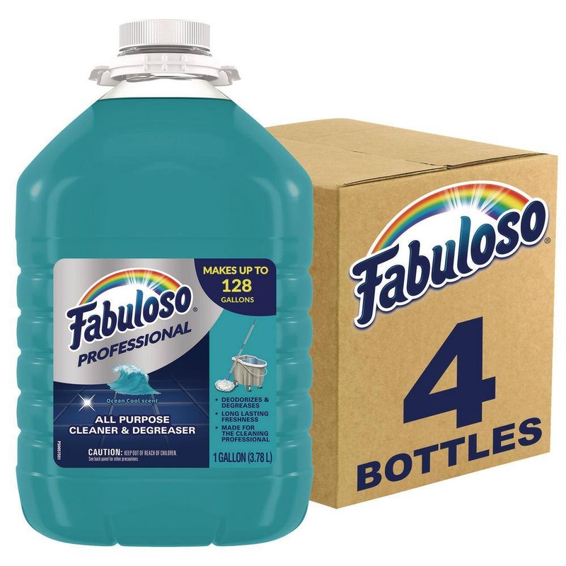 Fabuloso CPC05252 1 Gal. Ocean Cool Scent All-Purpose Cleaner, Bottle (4-Pack) | Bigbigmart.com