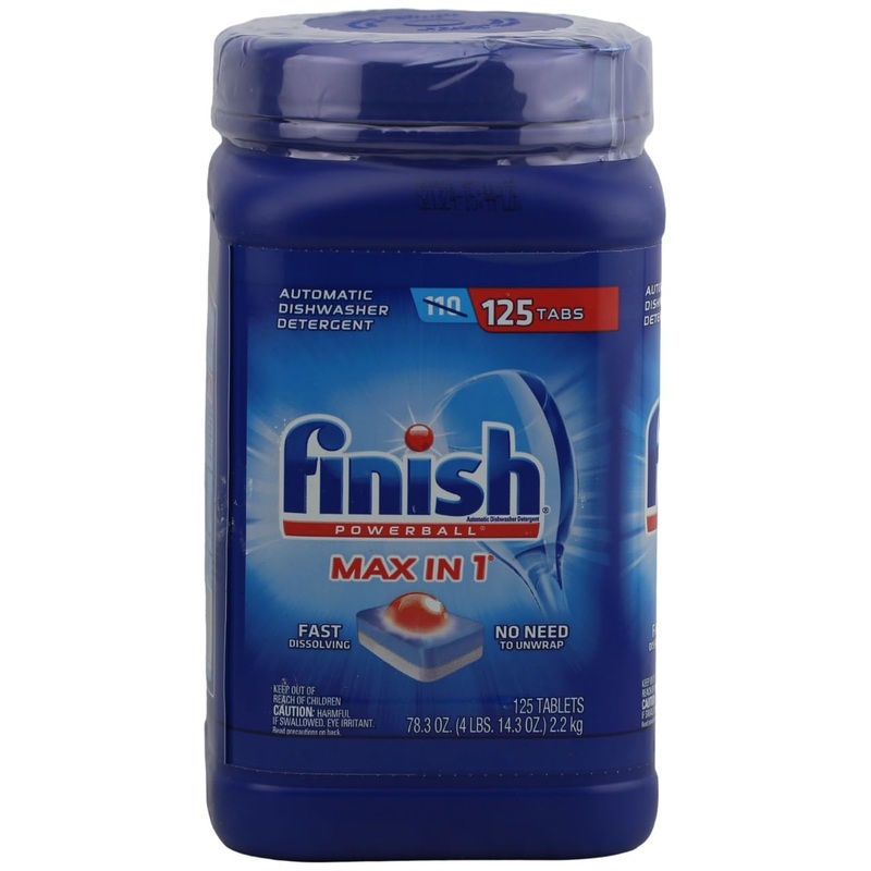 Finish Power Ball Max In One Plus 125 Tablets Net Wt 78.3 Oz | Bigbigmart.com