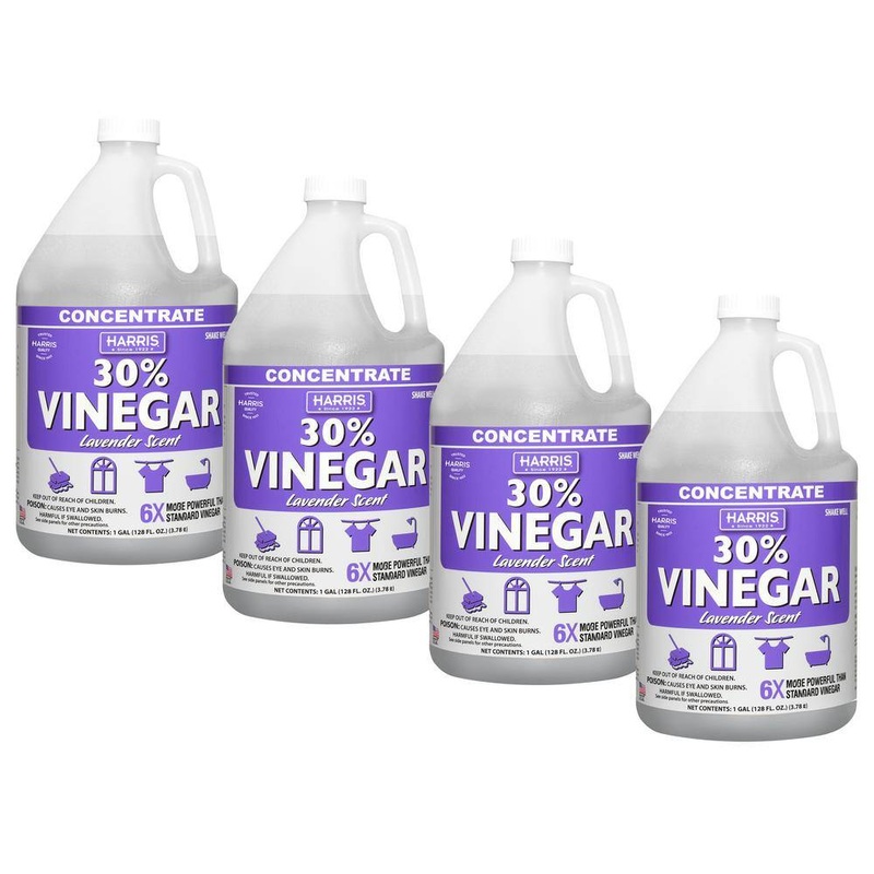 Harris 128 oz. 30% Vinegar All Purpose Cleaner Lavender (4-Pack) | Bigbigmart.com
