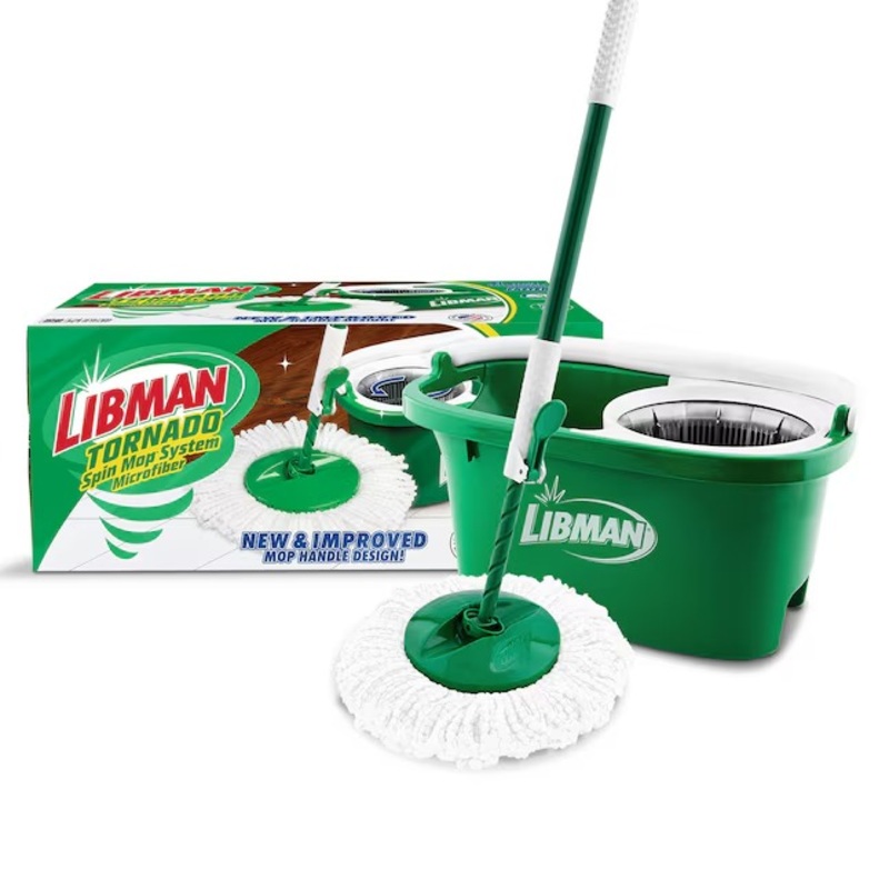 Libman Spin Mop With Bucket (1283) | Bigbigmart.com