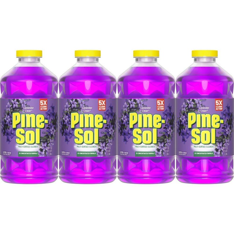 Pine-Sol 80 OZ. Lavender Disinfecting All-Purpose Cleaner (4-Pack) | Bigbigmart.com