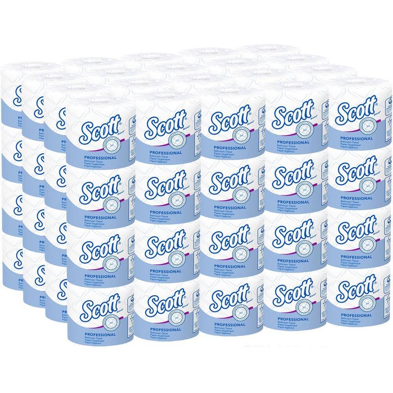 Scott KCC04460 Professional Standard Roll 2-Ply Embossed Bath Tissue (550-Sheets Per Roll 80 Rolls Per Case) | Bigbigmart.com