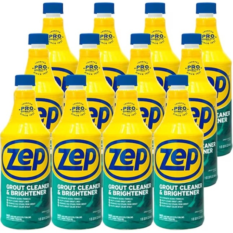 Zep Grout cleaner and Brightener 12 -Pack 32-oz | ZU104632CP | Bigbigmart.com