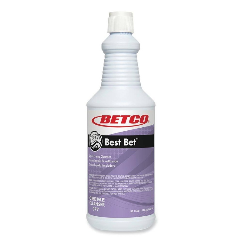 Betco BET771200 32 oz. Best Bet Liquid Creme Mint All-Purpose Cleaner, Bottle (12-Pack) | Bigbigmart.com