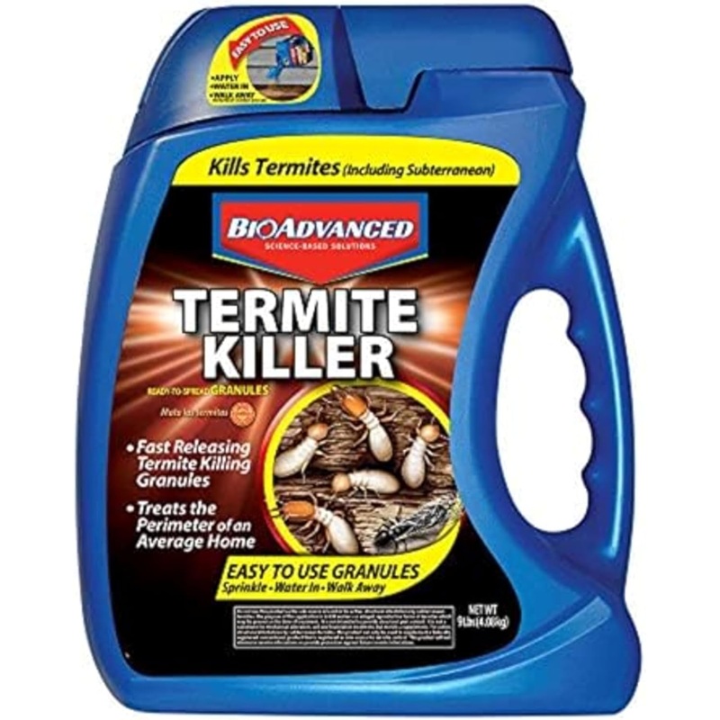 BioAdvanced Termite Killer, Home Perimeter Treatment, Ready-to-Spread Granules, 9 Pounds | Bigbigmart.com