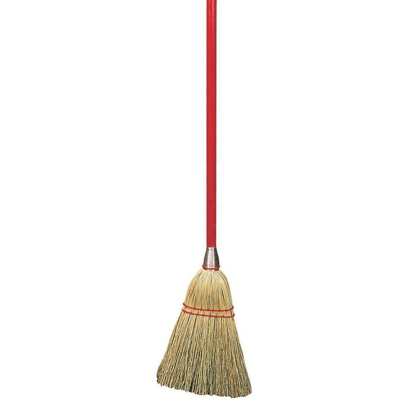 Carlisle 368100 34 in. Corn Lobby Broom (Case of 12) | Bigbigmart.com