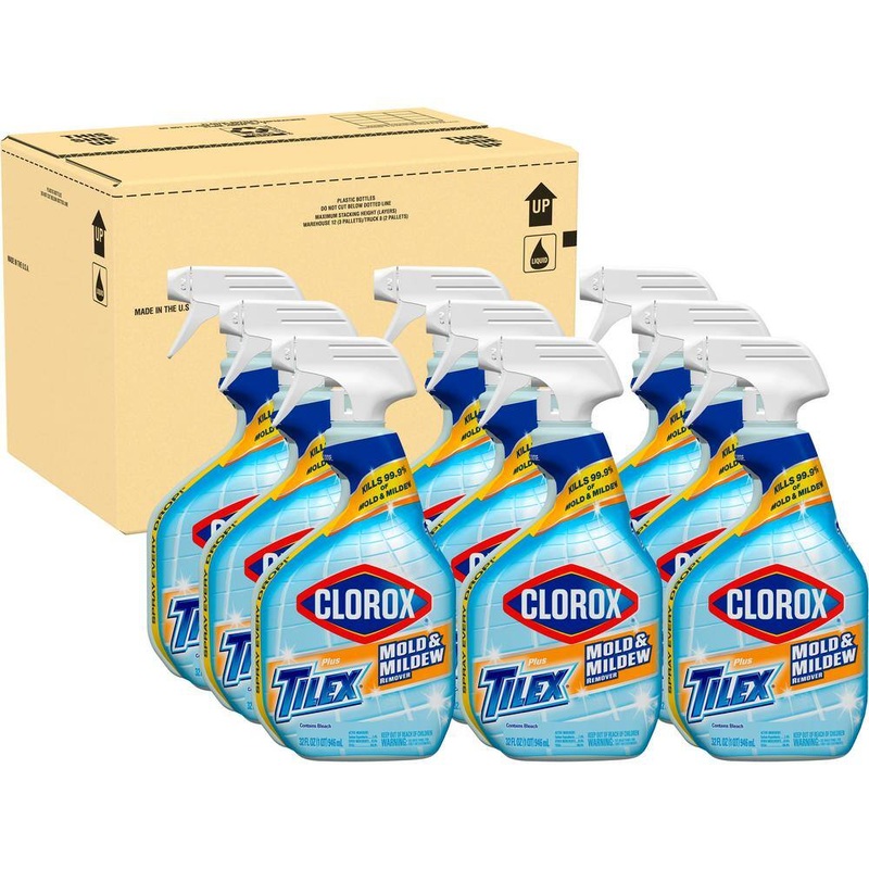 Clorox C-203219253-9 Tilex 32 oz. Bleach Stain Cleaner Mold & Mildew Stain Remover (9-Pack) | Bigbigmart.com