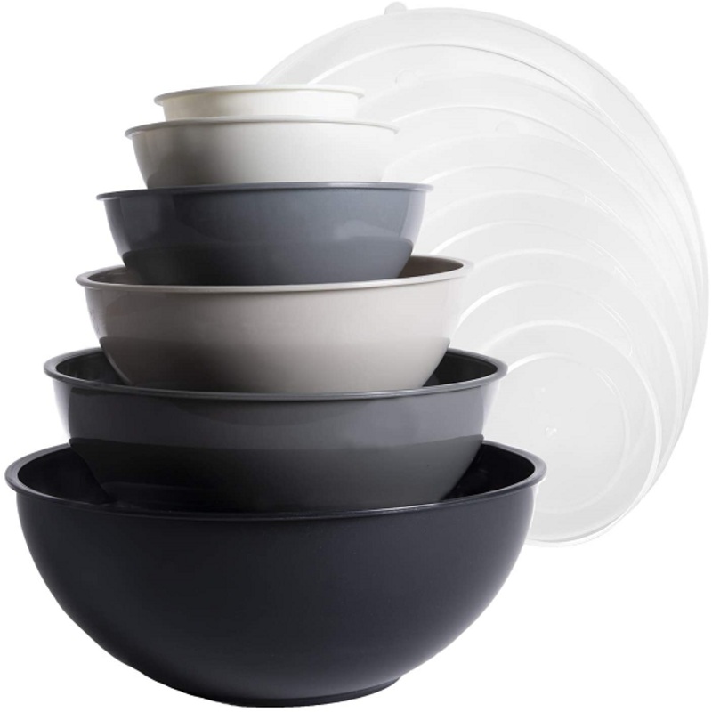 Cook with Color Mixing Bowls with Lids – Bowls Set Plastic