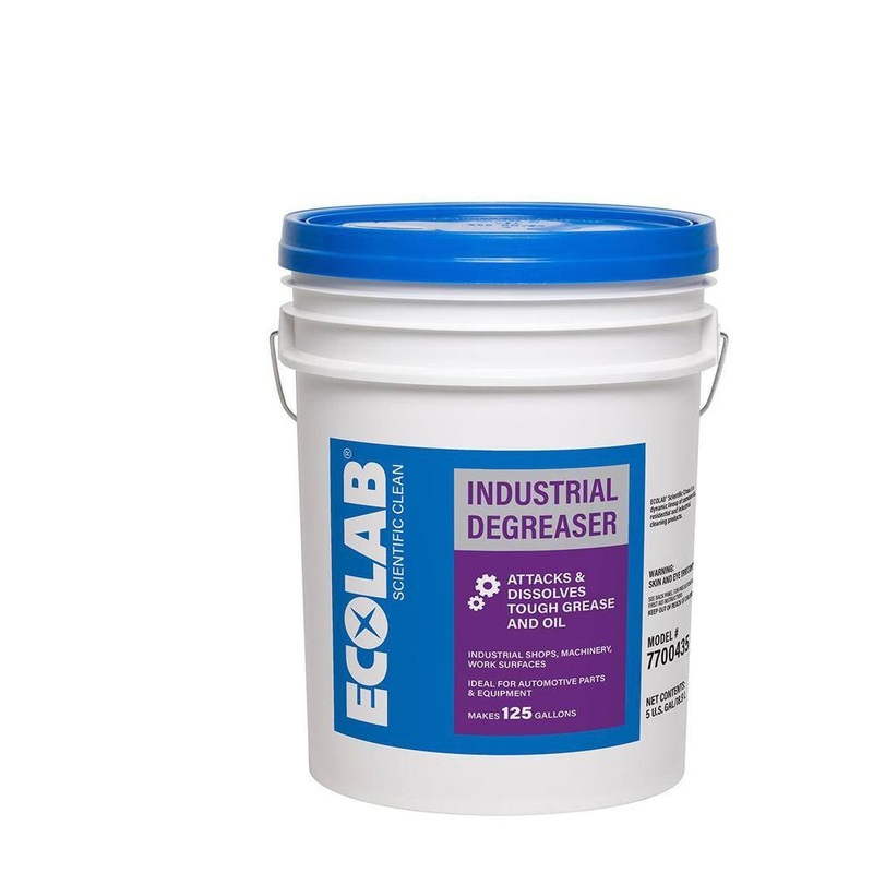 ECOLAB 7700435 5 Gal. Professional Strength Industrial Degreaser, Attacks Grease, Buildup and Stains | Bigbigmart.com