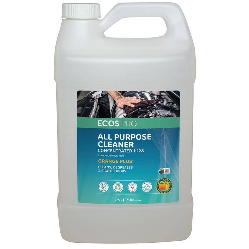 ECOS Pro PL9748 1 Gal. 1:128 Orange Plus Concentrate All Purpose Cleaner and Degreaser | Bigbigmart.com