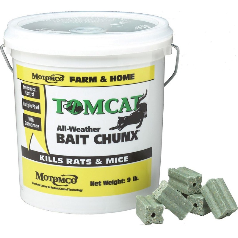 Motomco Tomcat All Weather Bait Chunx, 9-Pound | Bigbigmart.com