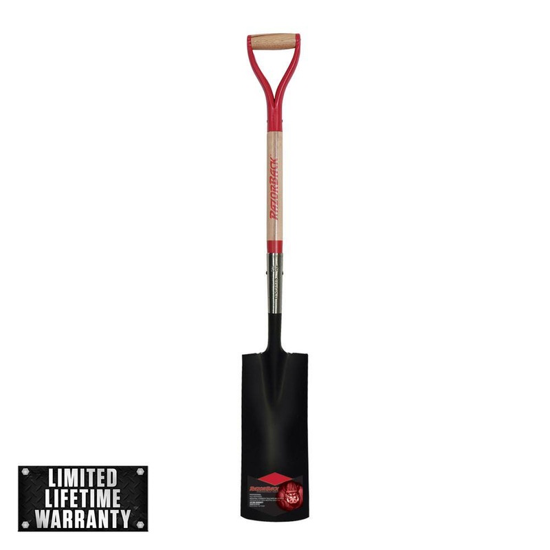 Razor-Back 48110 29 in. D-Handle Post Spade | Bigbigmart.com