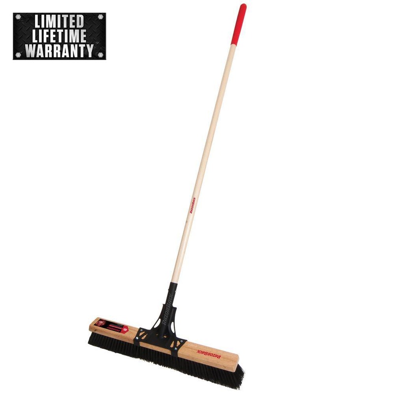 Razor-Back BR24RG17 24 in. Rough Push Broom | Bigbigmart.com