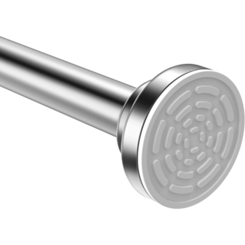 TEECK Shower Curtain Rod, 40-73 inch Adjustable Tension