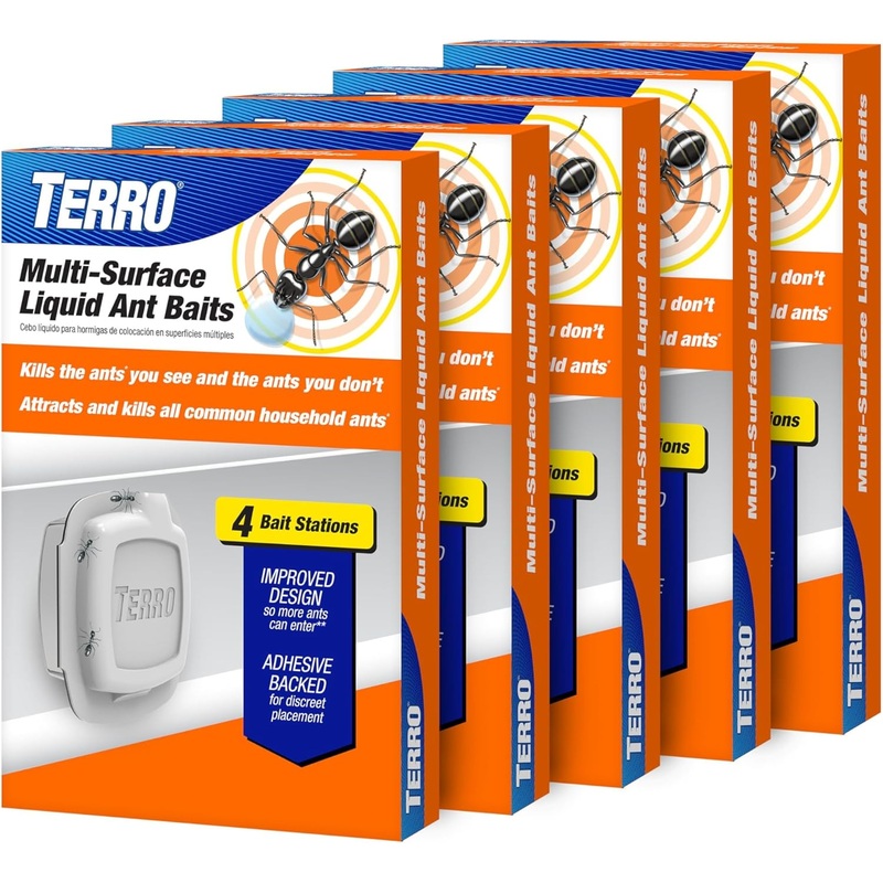 Terro T334B Liquid Ant Baits Indoor – Terro Ant Trap and Bait Stations – 20 Liquid Traps | Bigbigmart.com