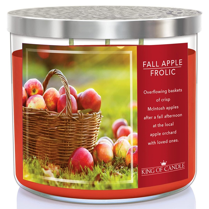 Wax Scented Fall Candles, Fall Home Decor, Candles Gifts for Women, 14 oz | Bigbigmart.com