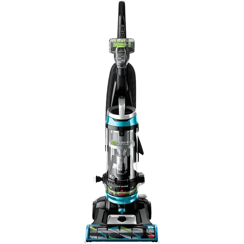 Bissell CleanView Swivel Rewind Pet Upright Vacuum, Blue, Large | Bigbigmart.com