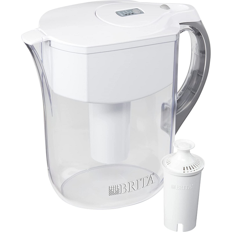 Brita Standard Everyday Water Filter Pitcher, White, Large