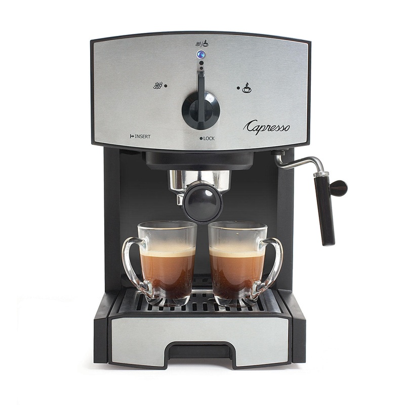 Capresso Stainless Steel Pump Espresso and Cappuccino Machine | Bigbigmart.com
