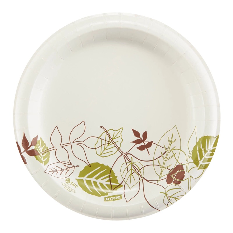 Dixie 8.5 Medium-Weight Paper Plates in Dispenser Box, Pathways – UX9PATHPB (600 ct.) | Bigbigmart.com