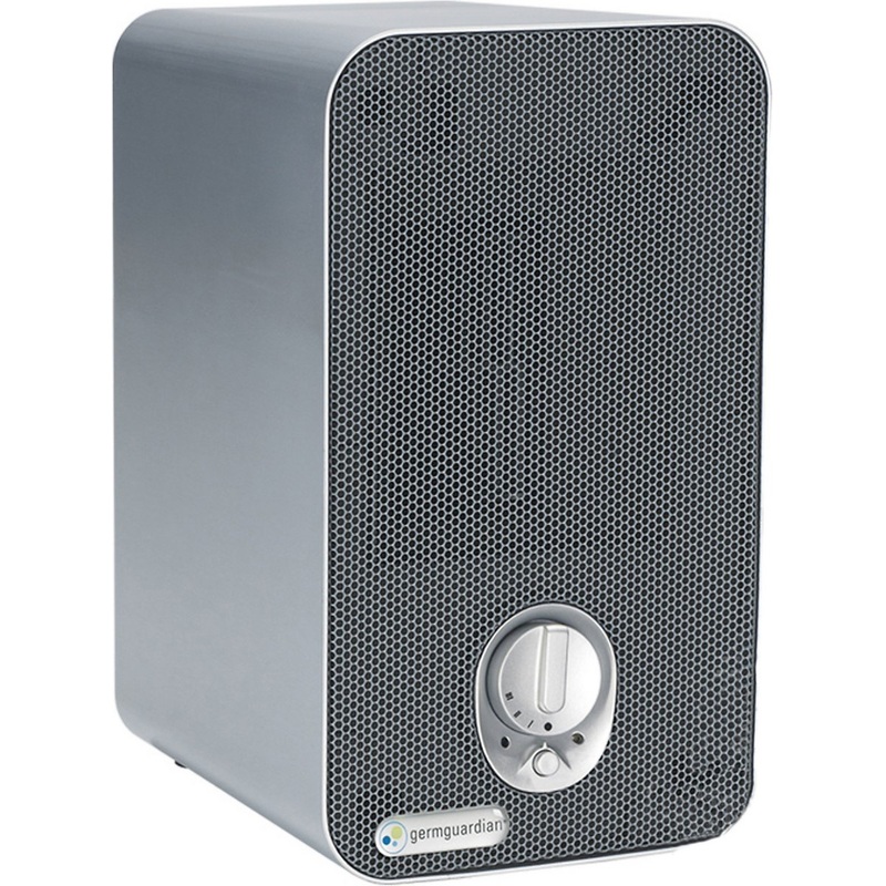 GermGuardian AC4100 3-in-1 Desktop Air Purifier, HEPA Filter, UVC Sanitizer, Home Air Cleaner Traps Allergens for Smoke, Odors, Mold, Dust, Germs, Smokers, Pet Dander, Germ Guardian Room Air Purifier | Bigbigmart.com