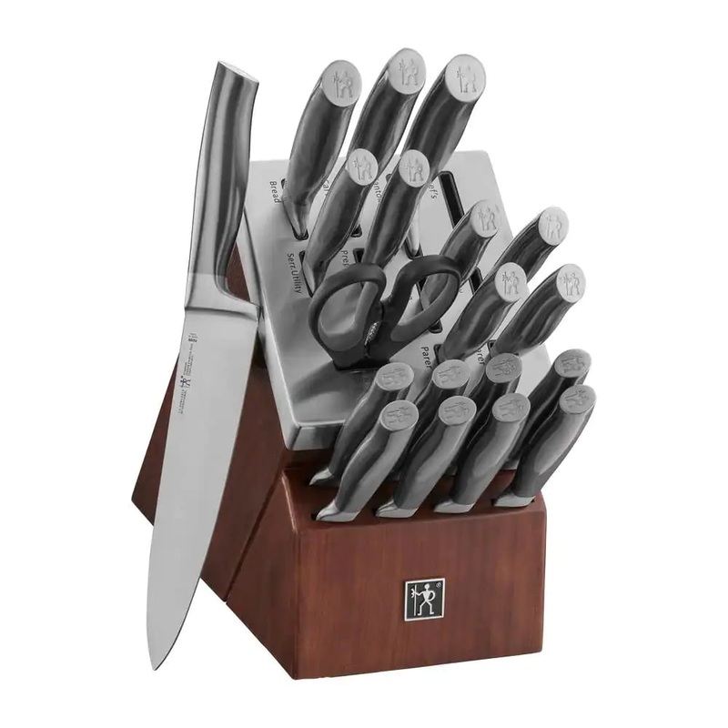 Henckels Graphite 20-Piece Self-Sharpening Knife Block Set | Bigbigmart.com