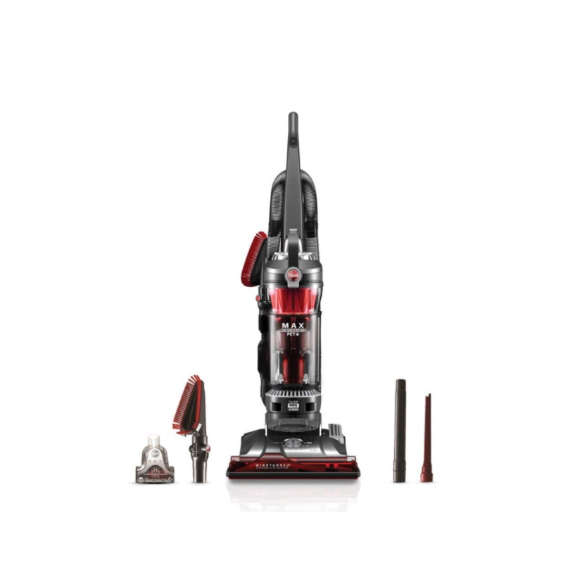 HOOVER WindTunnel 3 Max Performance Pet Bagless Upright Vacuum Cleaner Machine | Bigbigmart.com