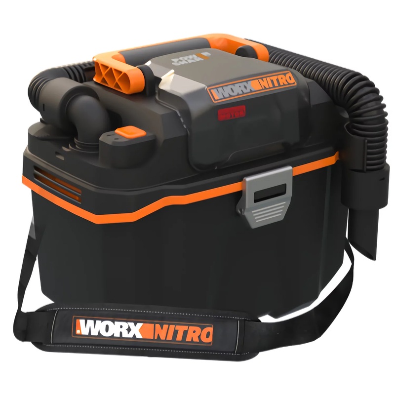 Worx NITRO WX031L 20V PowerShare PRO 2.6 Gal. Cordless Wet/Dry Vacuum | Bigbigmart.com