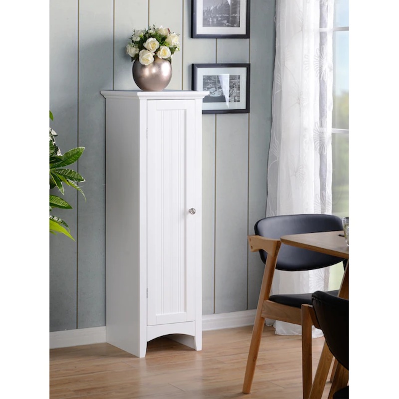 American Furniture Classics OS Home and Office One Door Storage Kitchen Pantry, White | Bigbigmart.com