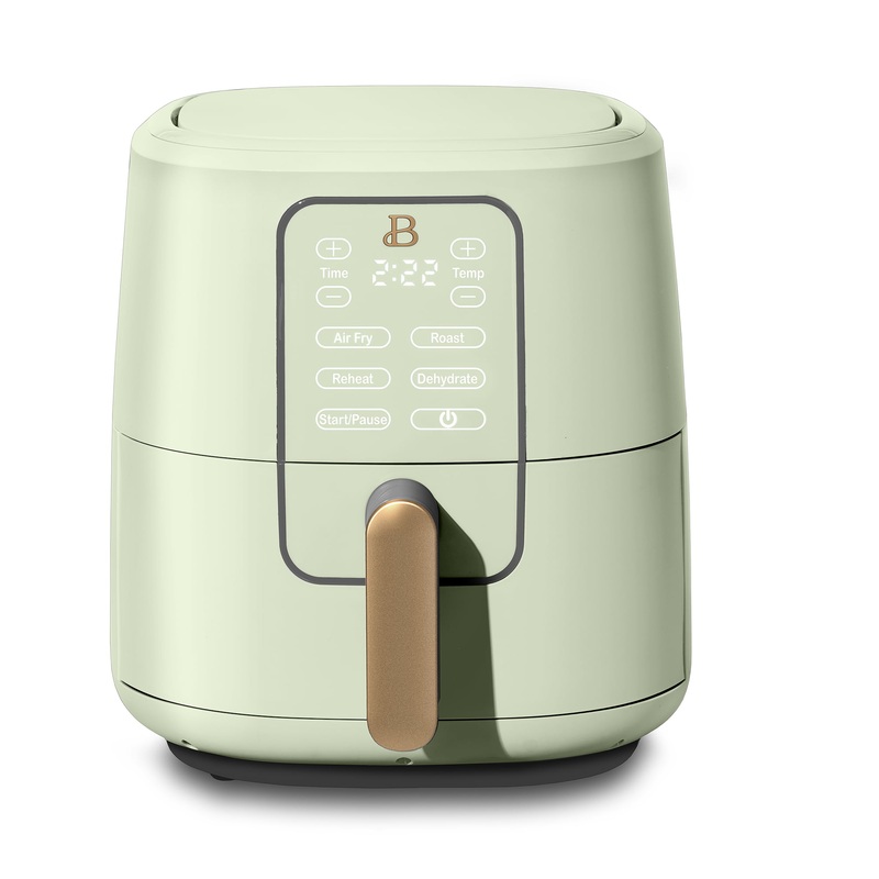 Beautiful 6 Quart Touchscreen Air Fryer, Sage Green by Drew Barrymore | Bigbigmart.com