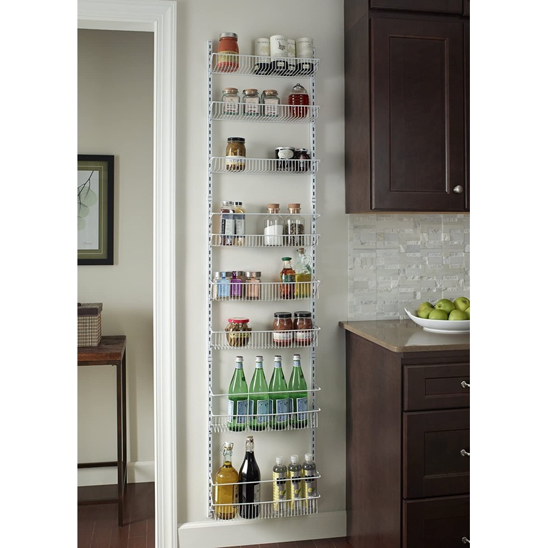 ClosetMaid 18-in W x 77-in H 8-Tier Hook-on Metal Door Organizer | Bigbigmart.com