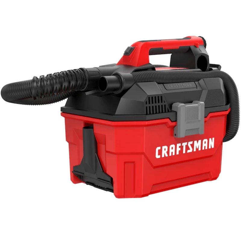 CRAFTSMAN CMCV002B V20 20-Volt Max 2-Gallon Cordless Portable Wet/Dry Shop Vacuum (Battery Not Included) | Bigbigmart.com